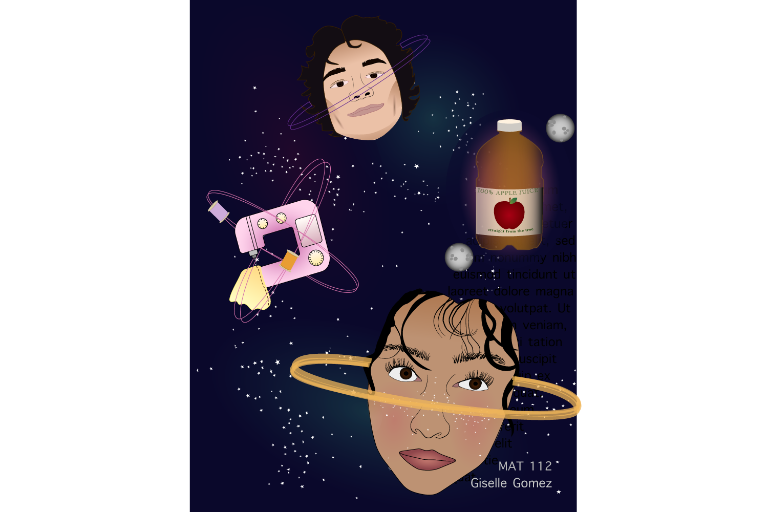 Self-Portrait by Giselle Gomez